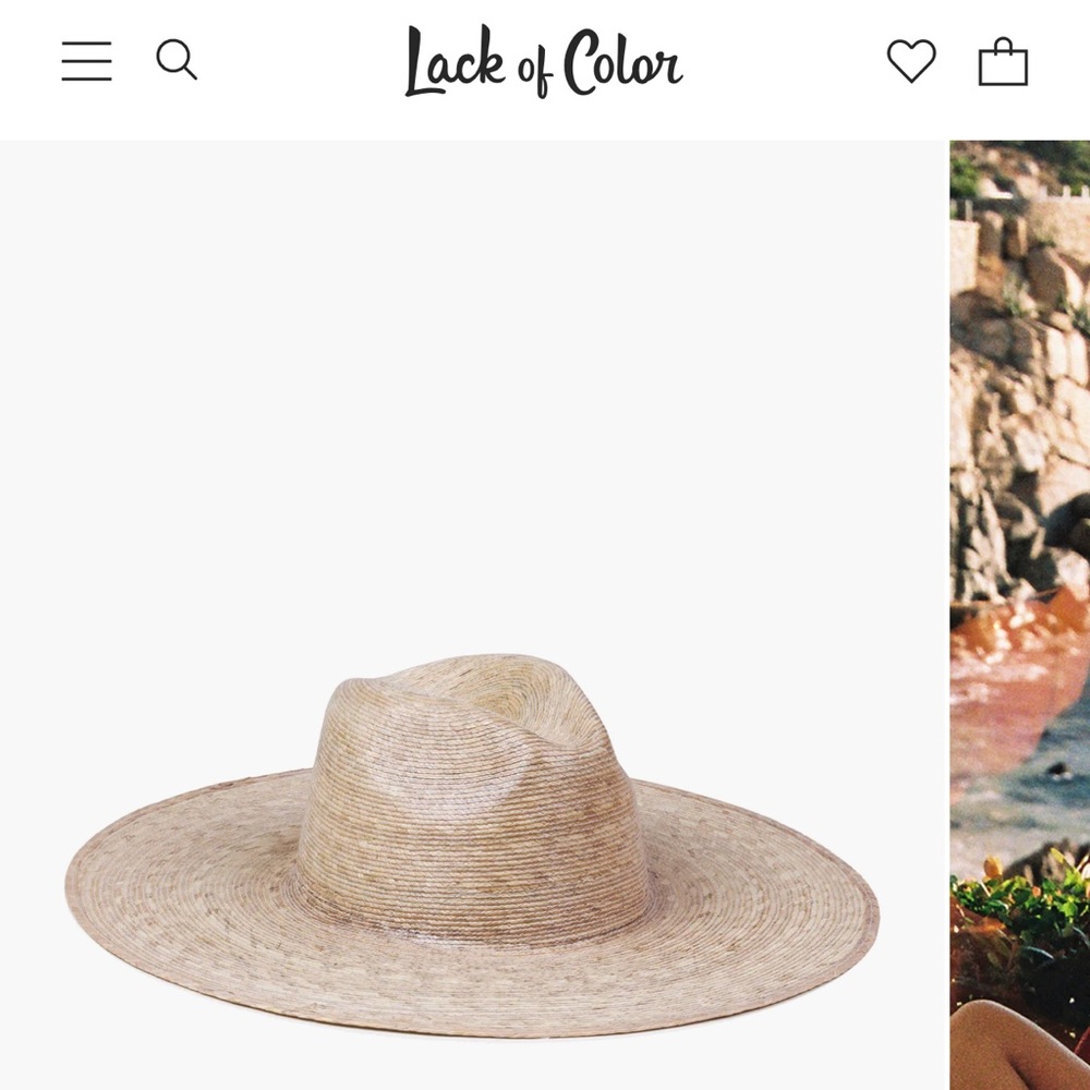 LACK OF COLOR Western Palma Fedora